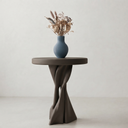 Ulive Table: Tavolino Design Organico Ispirato alla Puglia